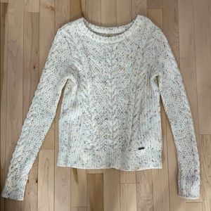 color spotted sweater
